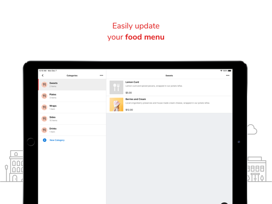 Truckster Vendor iPad screenshot 6 - Food & Drink app
