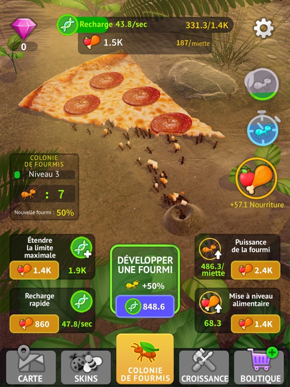 Screenshot #4 pour Little Ant Colony - Idle Game