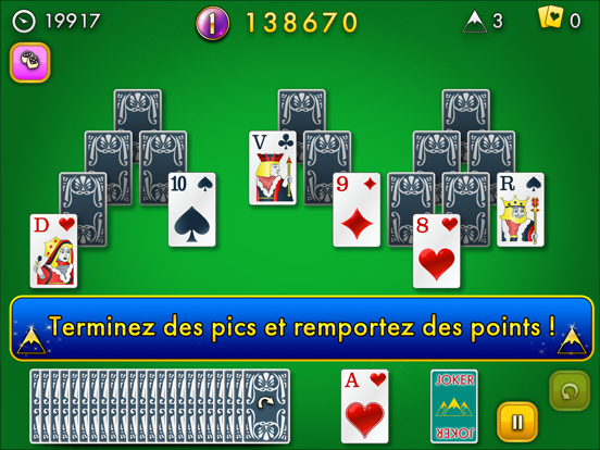 Screenshot #6 pour Tripeaks Solitaire Classique