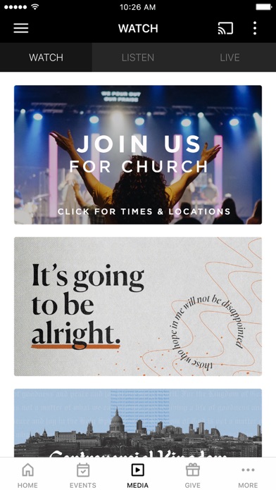 Higher Vision Church Screenshot