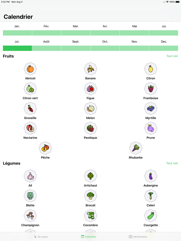 Screenshot #6 pour De Saison - Fruits et Légumes