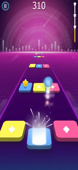 Game screenshot Beat Ball: Dancing Color Hop apk