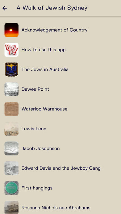 Walks of Jewish Australia screenshot 2