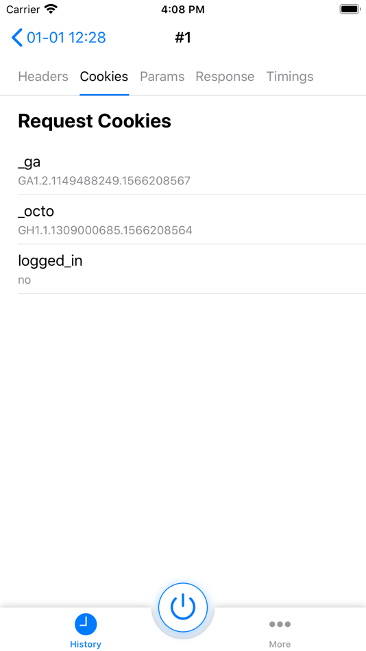 #4. HTTP Catcher (iOS) By: MESS LAB LTD