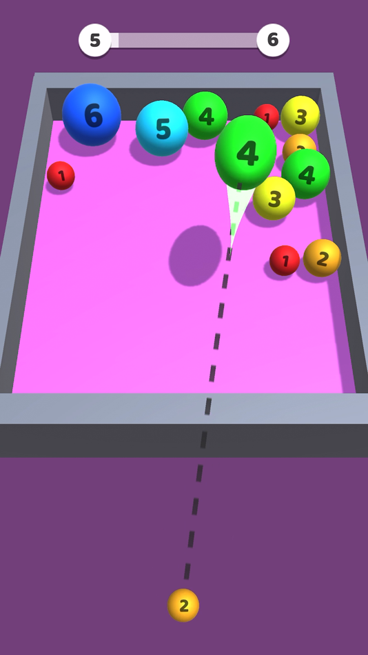 #2. Bubble Merge! (iOS) 由: Vitaliy Onyshchenko