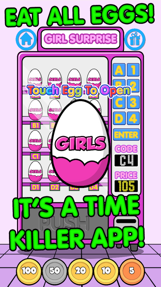 #2. Eggs Surprise (iOS) 由: Giuseppe Calcagno