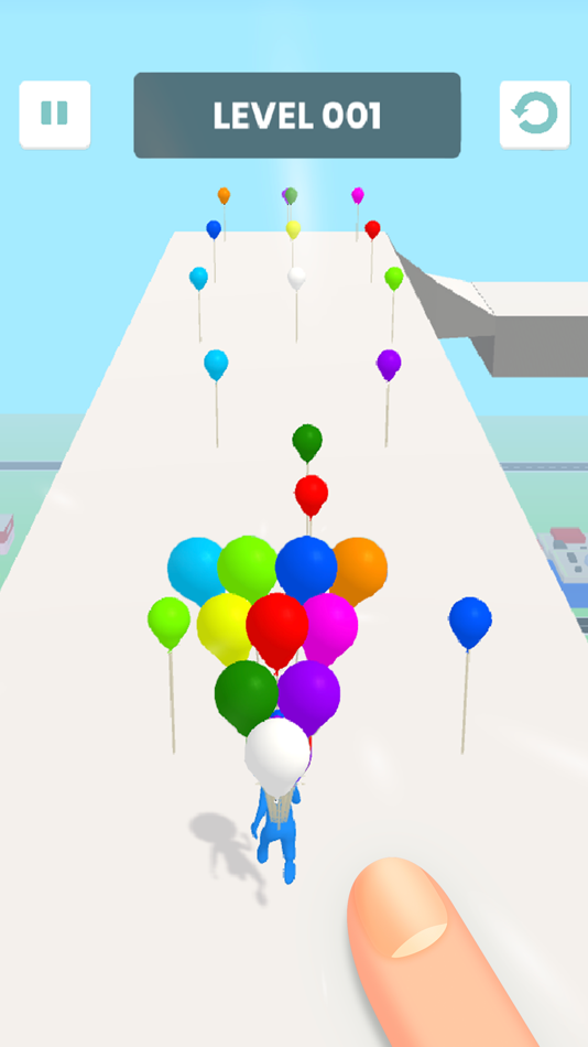 #1. Balloon Dash 3D. (iOS) 由: Basement Apps, Inc.