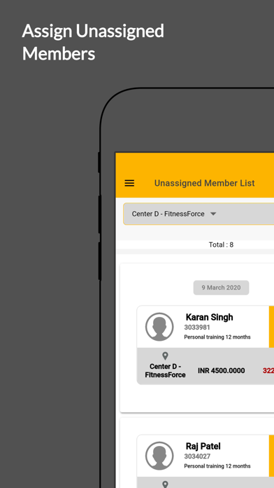 Fitnessforce for Business Screenshot