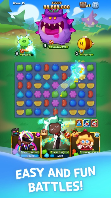 Cookie Run: Puzzle World screenshot 2