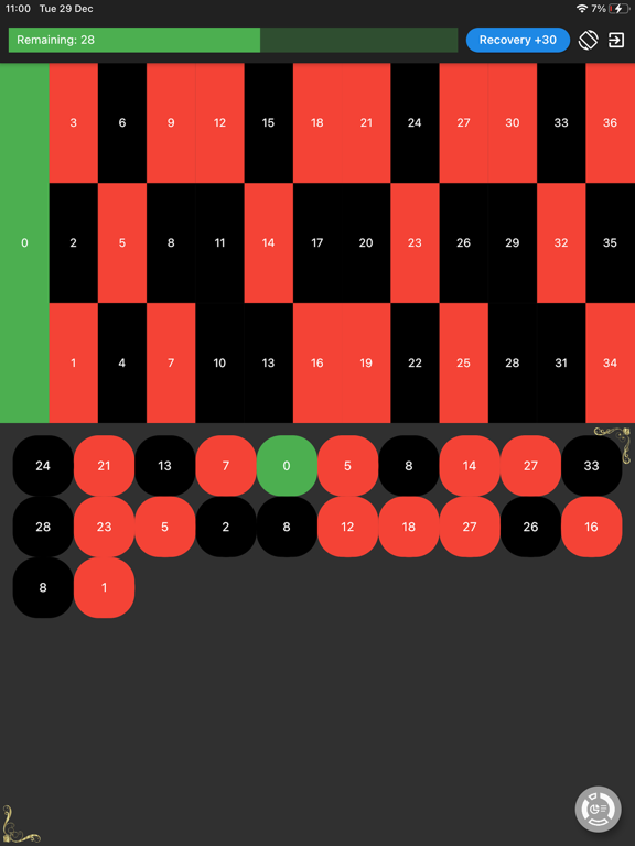 Roulette Biorhythm iPad screenshot 2 - Utilities app