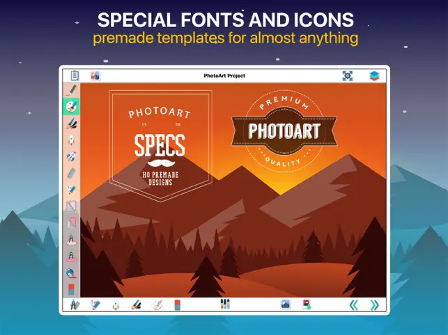 Poster Maker texto sobre foto4+_4