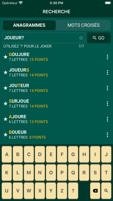 Screenshot #2 pour Alphagram-R