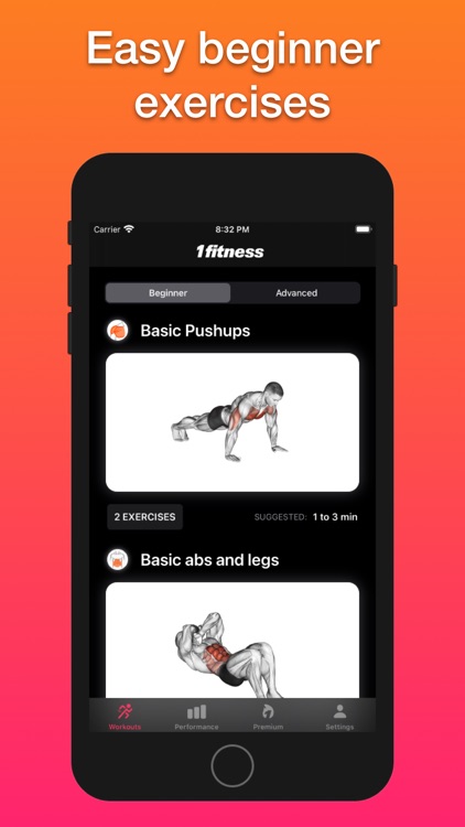 1 Minute Fitness: Home Workout