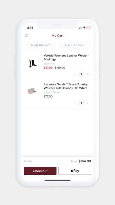 Gomez Western Wear Screenshot