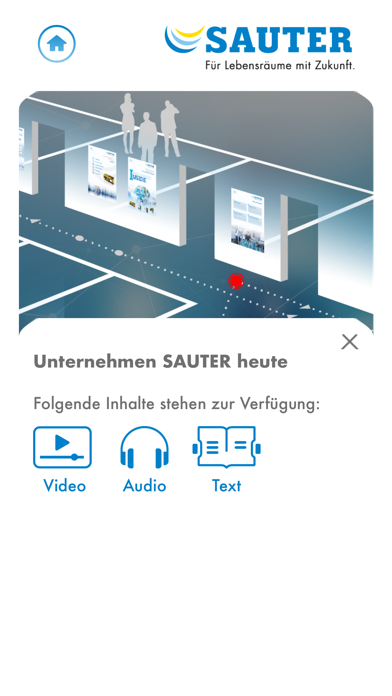 SAUTER digitaler Rundgang Screenshot