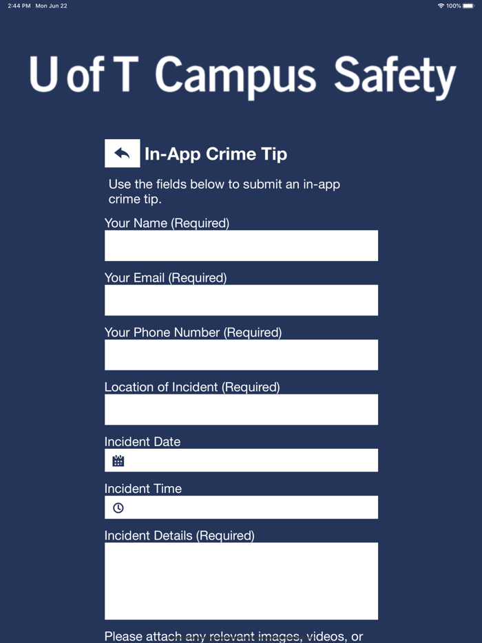 U of T Campus Safety