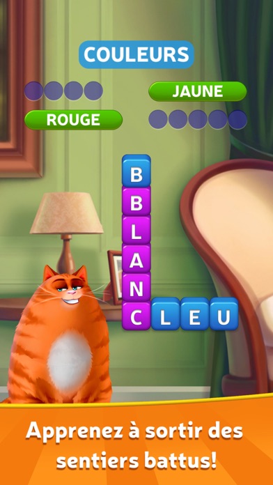 Screenshot #1 pour Kitty Scramble: Piles de Mots