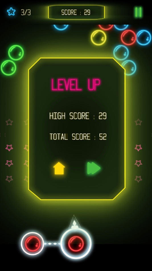 #8. Bubble Shooter Glow (iOS) 由: Arclite Systems LTD