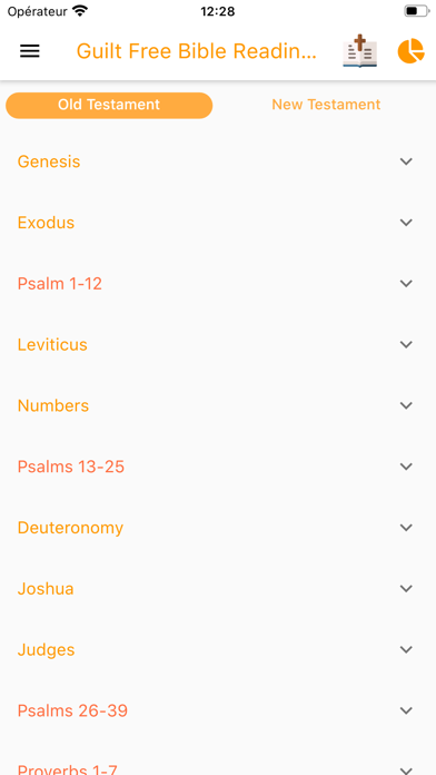 Guilt Free Bible Reading Plan Screenshot