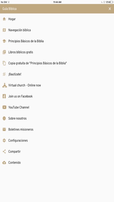 Guía Bíblica texto, comentario Screenshot