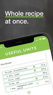 useful units recipe converter iphone screenshot 1