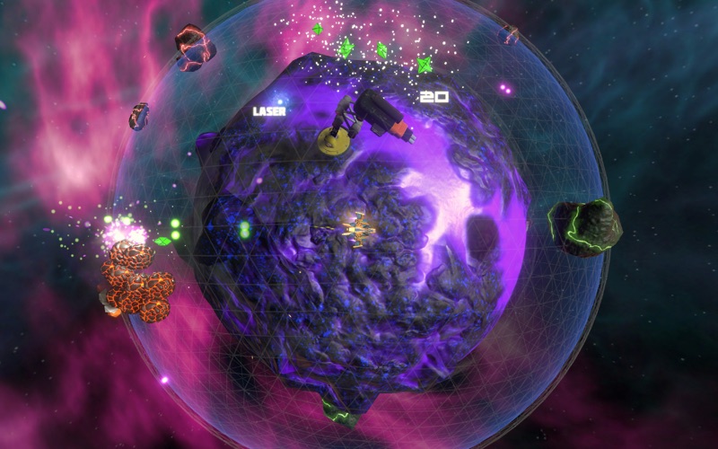 Screenshot #3 pour Orbital Invaders. Space action