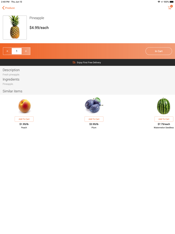 Mousaler Market iPad screenshot 5 - Food & Drink app