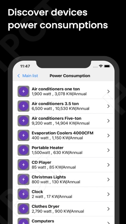 Power guide & calculations