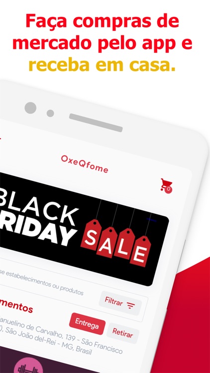 OxeQfome: Delivery de Comida