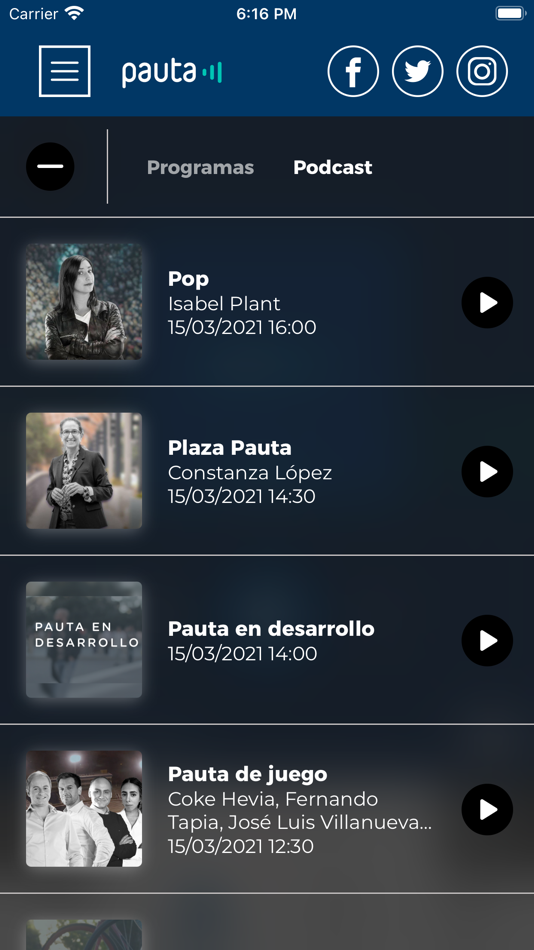 #4. Pauta (iOS) بواسطة: DIGITALPROSERVER SPA