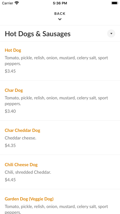 Dog House Grill Screenshot