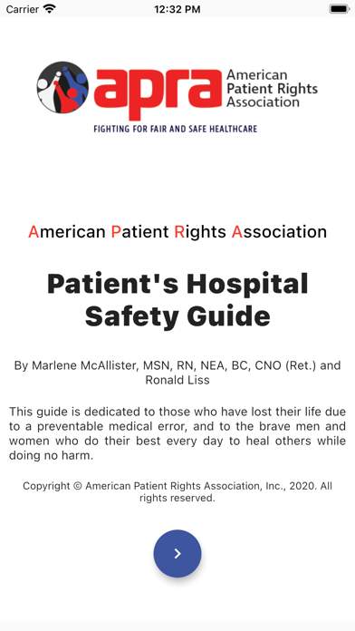 Patients Hospital Safety Guide Screenshot