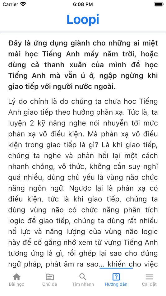 #9. Loopi (iOS) Podle: Tran Cong Nghia