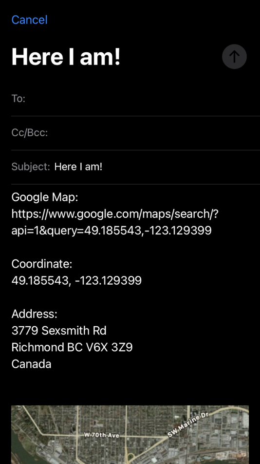 #3. Here I Am - Location notifier (iOS) Ved: Haw-Yuan Yang