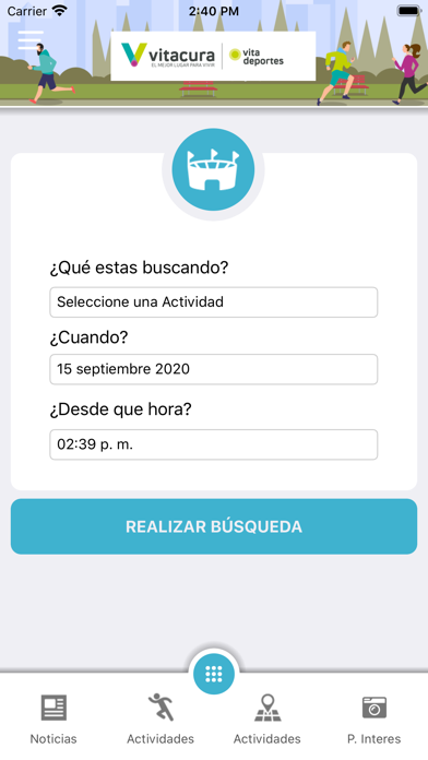Deportes Vitacura Screenshot