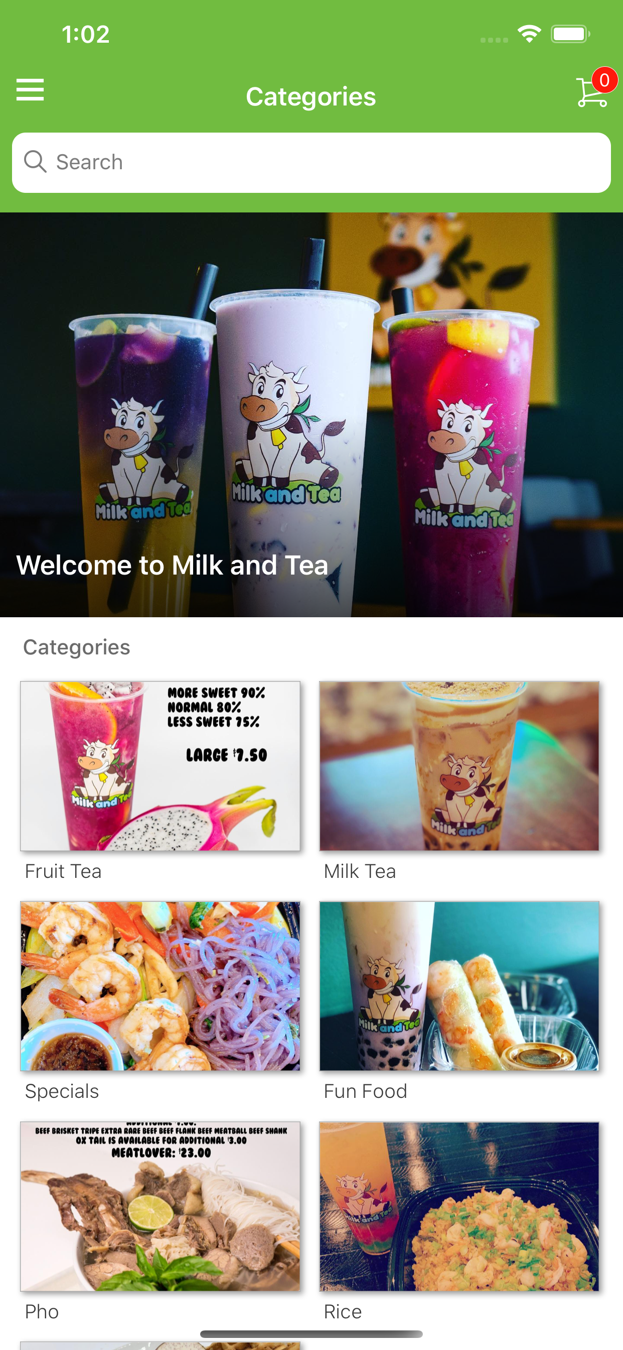 Milk and Tea