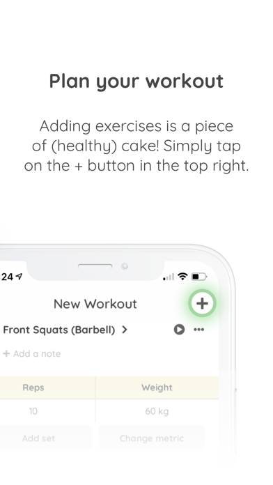 Pace: Workout Tracker Gym Log Screenshot