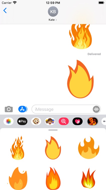 Fire Stickers