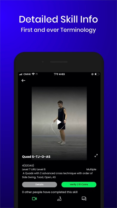 ROJU : Jump rope & Fitness app Screenshot