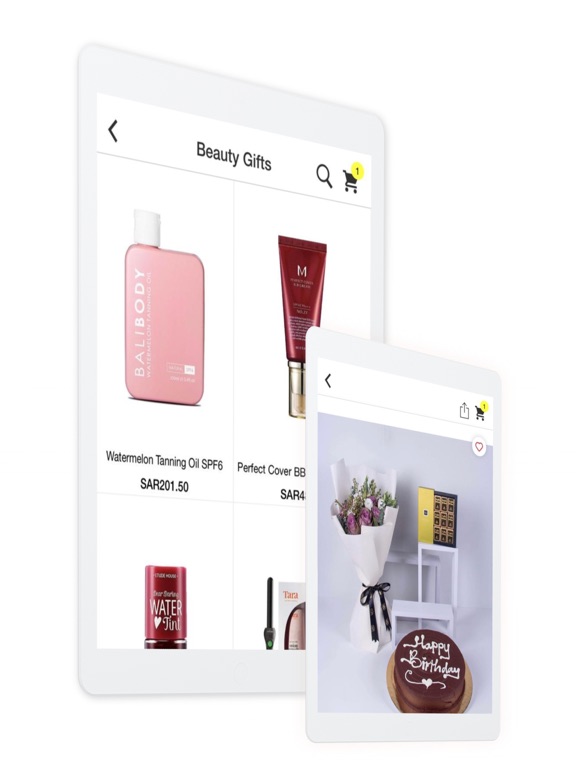 AYAR FLORIST iPad screenshot 5 - Shopping app
