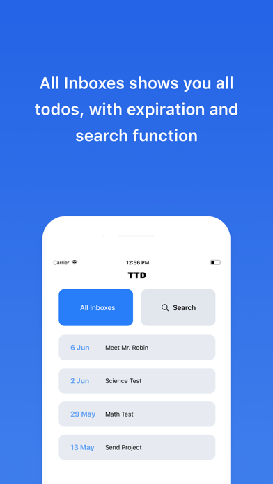 Screenshot #3 pour TTD - Todo List & Time Manager