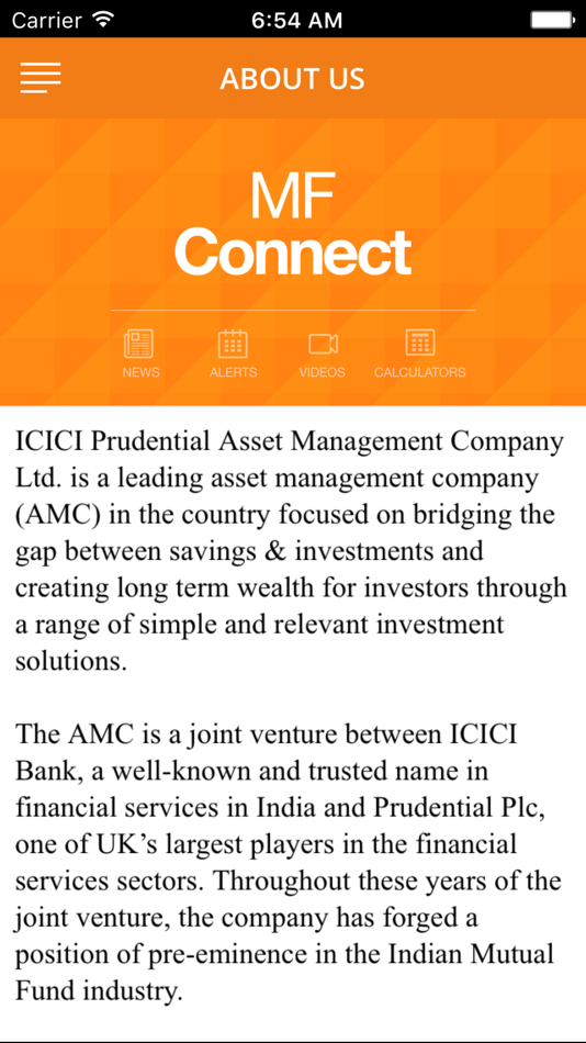 #2. MFConnect (iOS) 由: ICICI Prudential Asset Management Company Limited