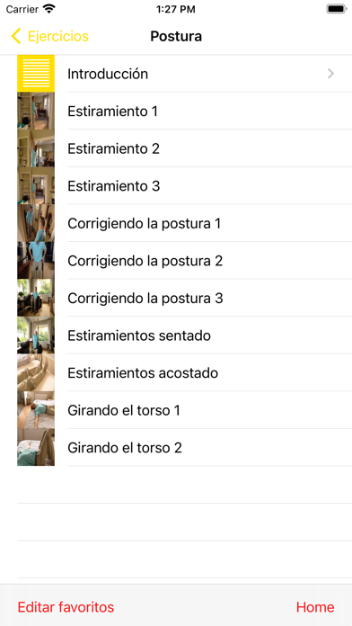 Parkinson Ejercicios ES Screenshot