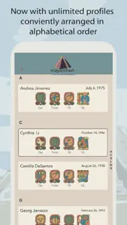 mayanchart - mayan astrology iphone screenshot 1