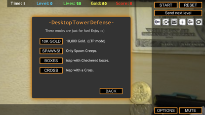 Desktop Tower Defense Screenshot