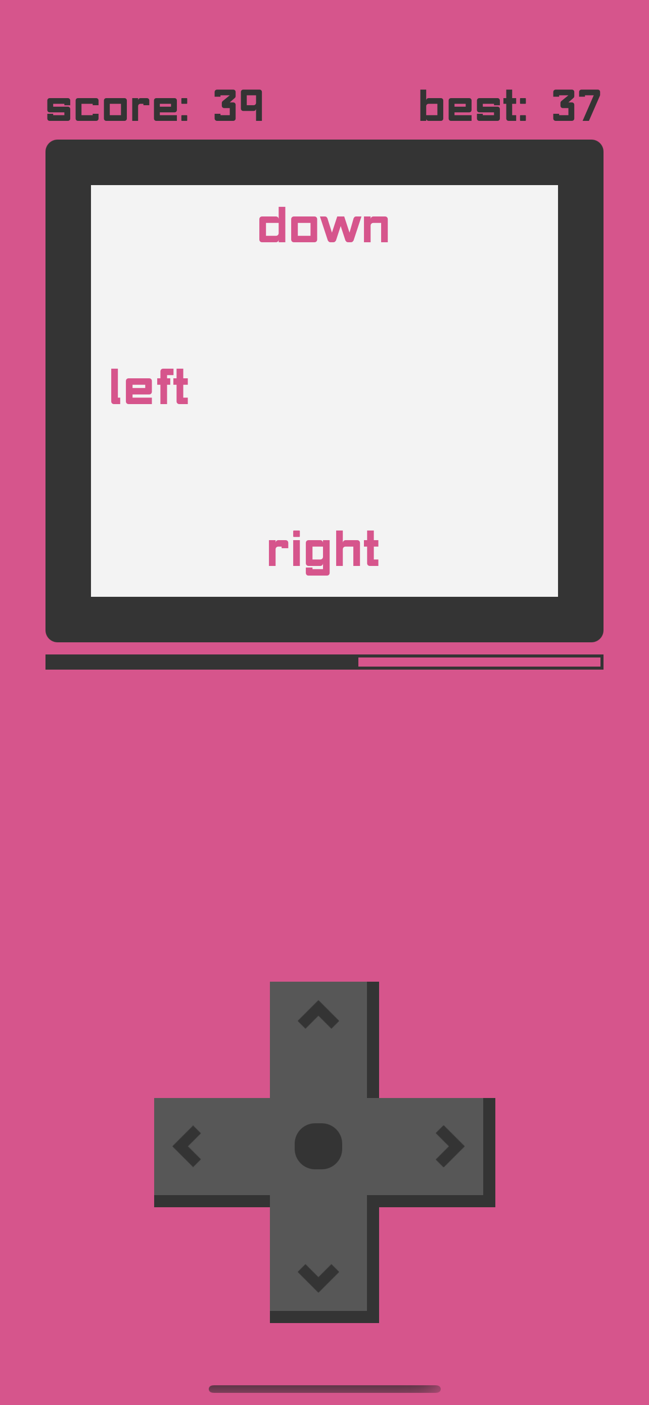 DPad Dash