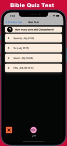 Bible Quiz Challenges screenshot #4 for iPhone