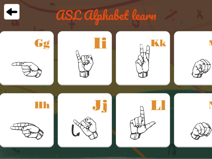 Bom Sau Tam ASL Alphabet