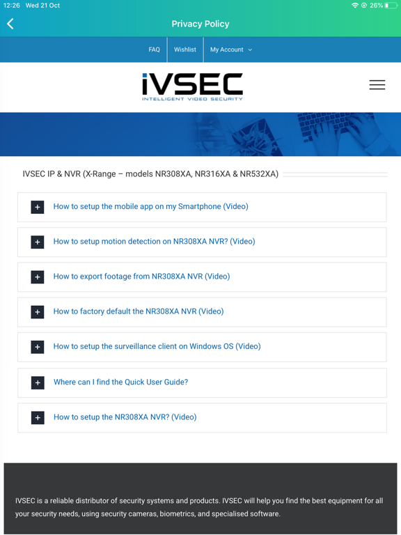 Screenshot #4 pour IVSEC X