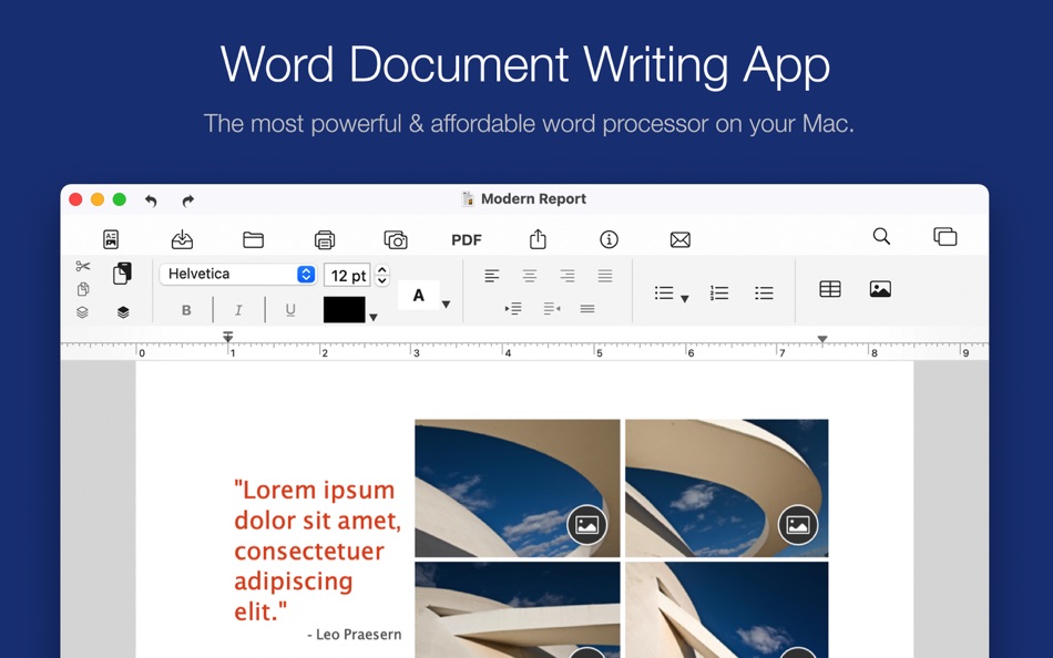 #1. Document Writer Word Processor (macOS) 由: Appgrammers LLC